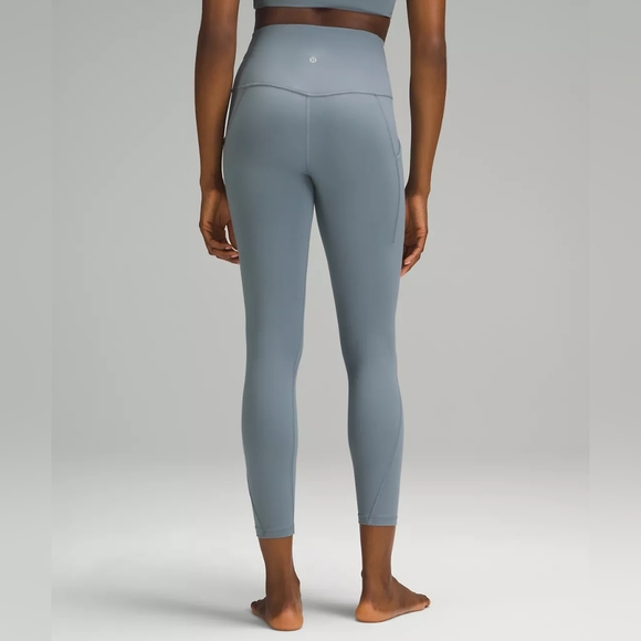 NWT Lululemon Align High-Rise Pant with Pockets 25" in Belgian Blue - Picture 2 of 9